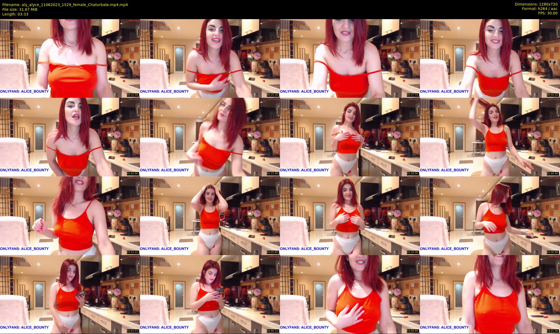 aly_alyce — 4 minute Chaturbate female cam show recording, 720p, Jun 11, 2023