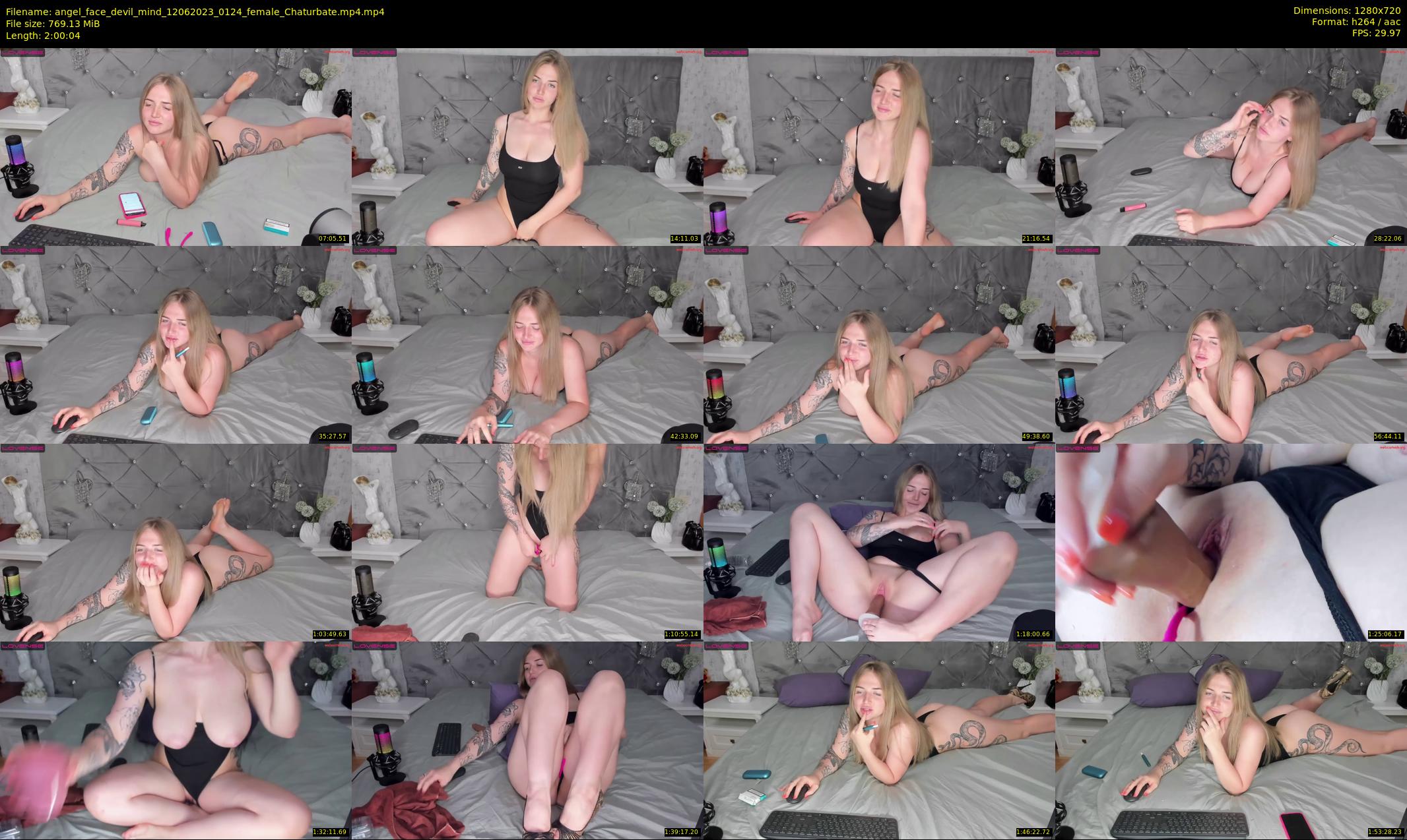 angel_face_devil_mind — 121 minute Chaturbate female cam show recording, 720p, Jun 12, 2023