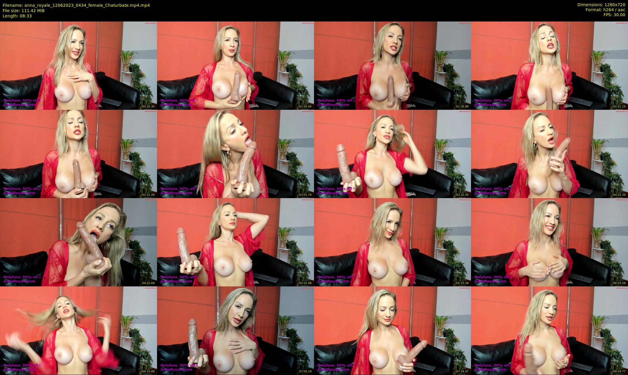 anna_royale — 9 minute Chaturbate female cam show recording, 720p, Jun 12, 2023