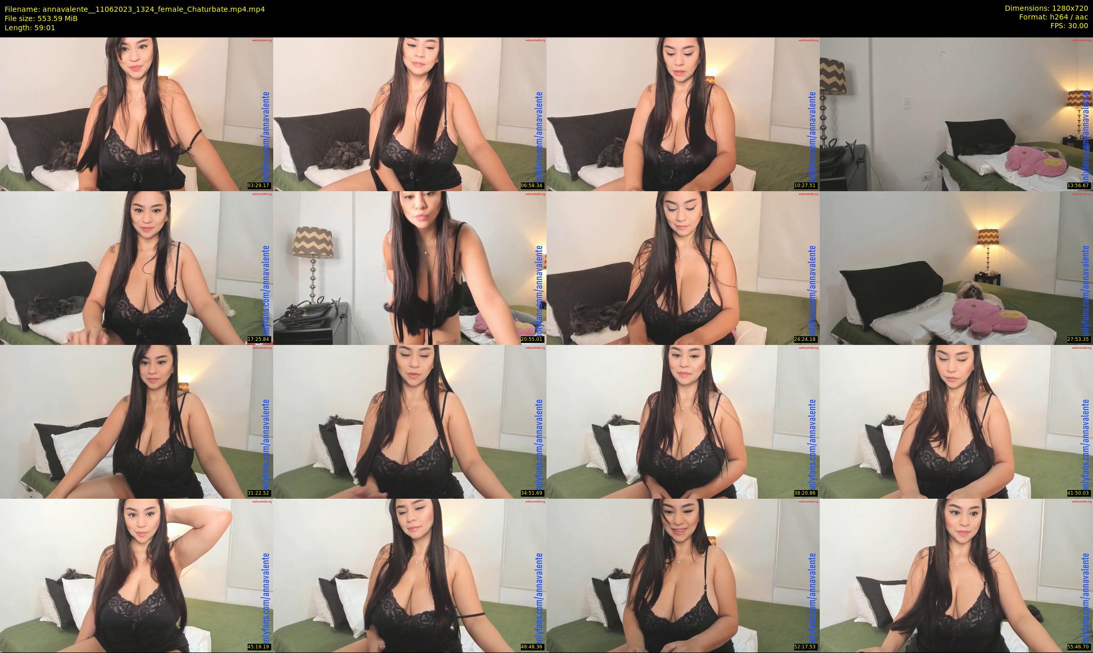 annavalente_ — 60 minute Chaturbate female cam show recording, 720p, Jun 11, 2023