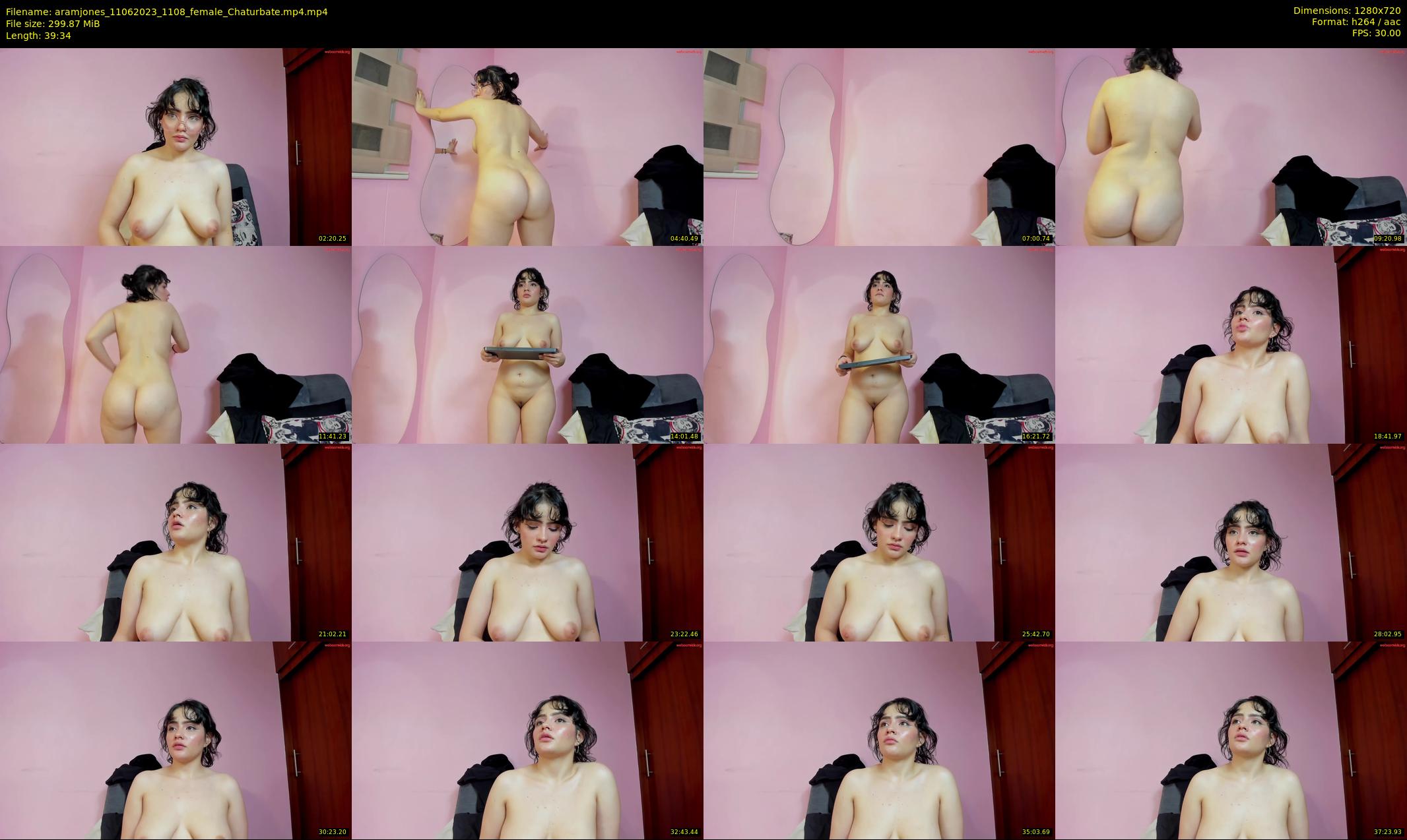 aramjones — 40 minute Chaturbate female cam show recording, 720p, Jun 11, 2023