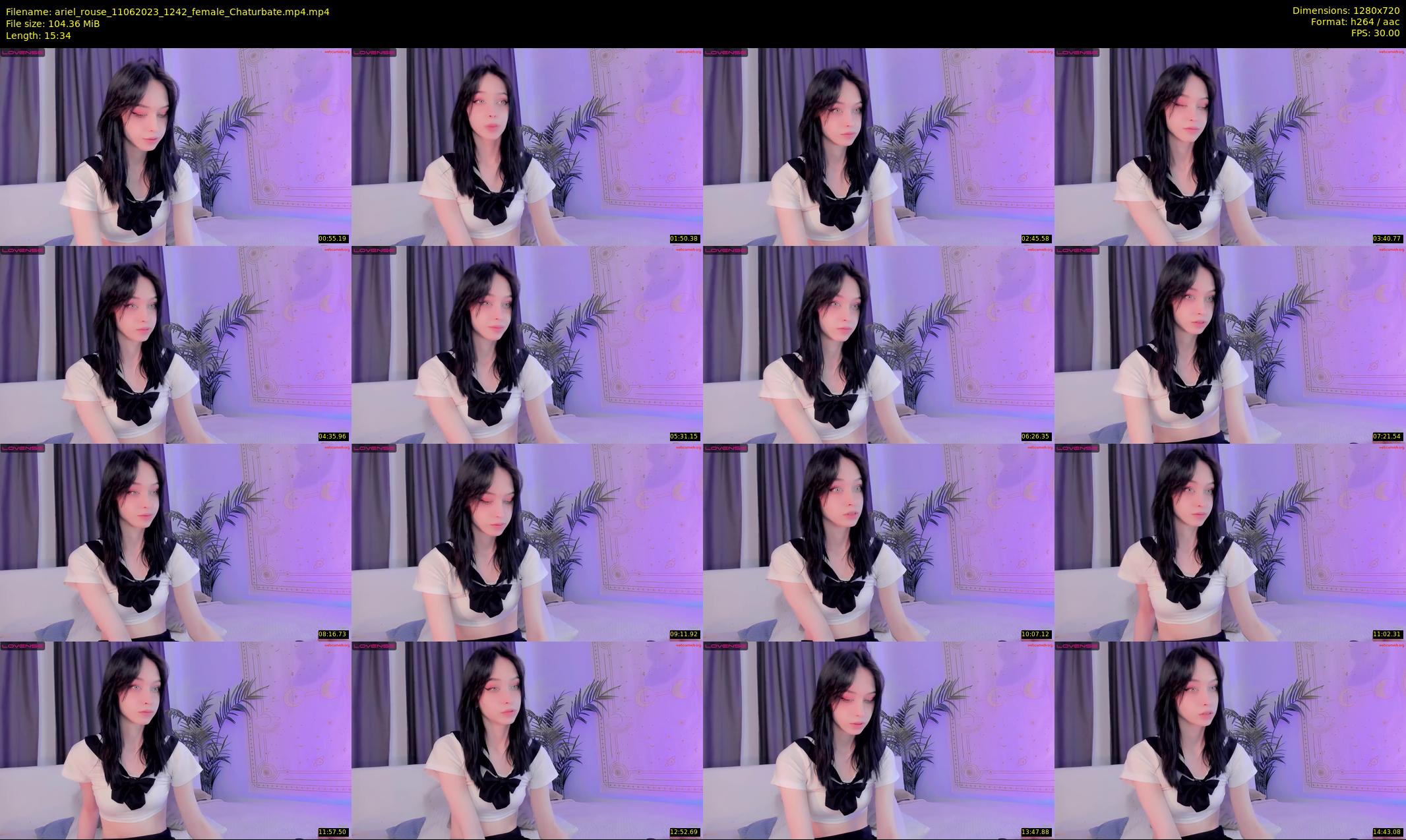 ariel_rouse — 16 minute Chaturbate female cam show recording, 720p, Jun 11, 2023