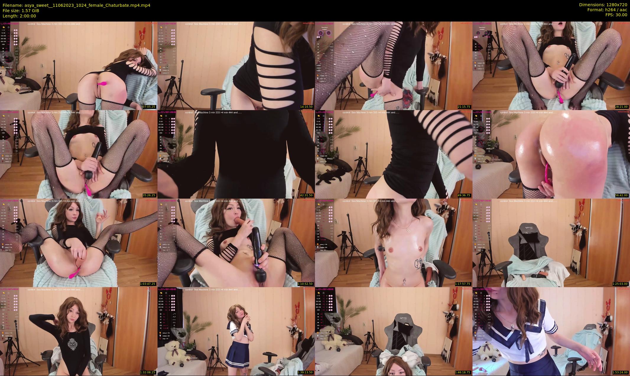 asya_sweet_ — 120 minute Chaturbate female cam show recording, 720p, Jun 11, 2023