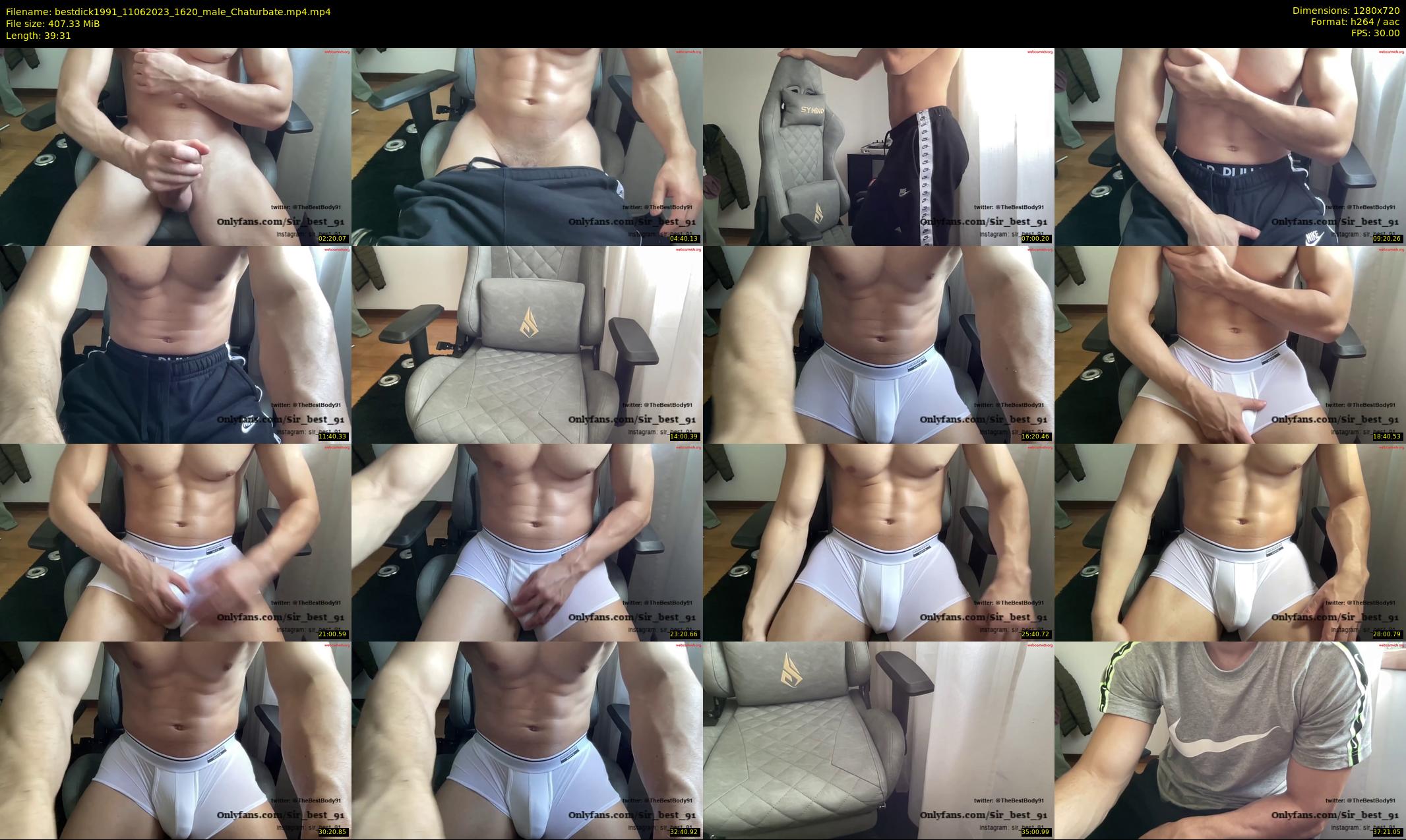 bestdick1991 — 40 minute Chaturbate male cam show recording, 720p, Jun 11, 2023