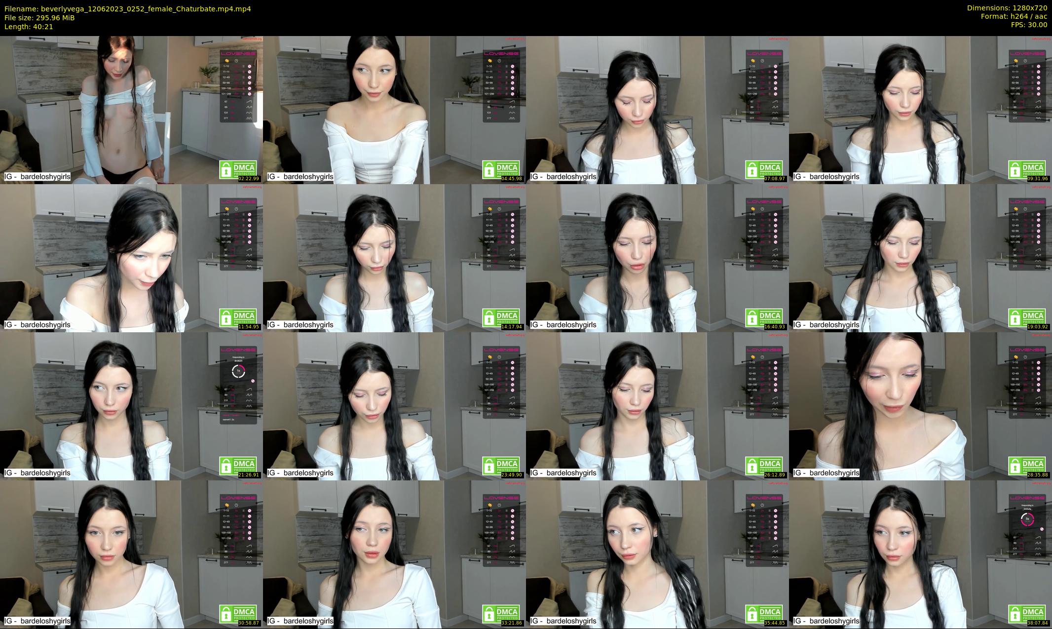 beverlyvega — 41 minute Chaturbate couple cam show recording, 720p, Jun 12, 2023