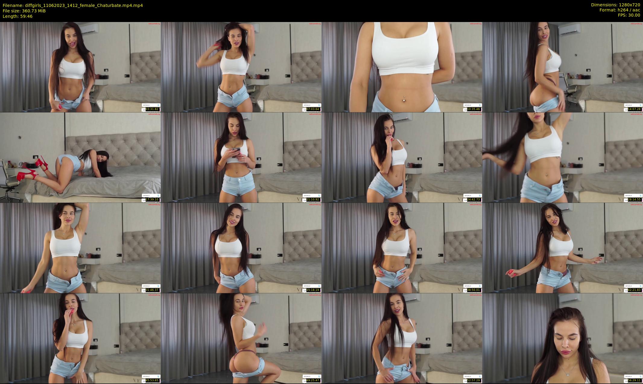diffgirls — 60 minute Chaturbate female cam show recording, 720p, Jun 11, 2023