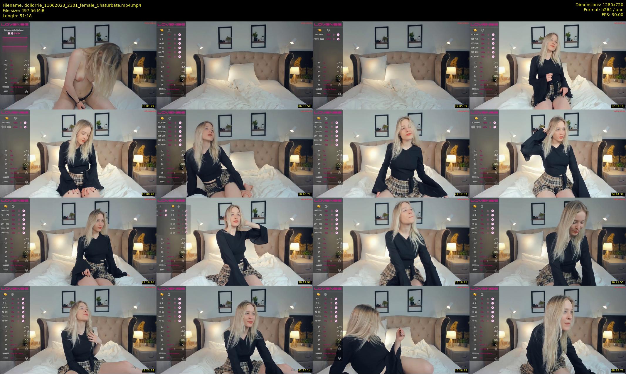 dollorrie — 52 minute Chaturbate couple cam show recording, 720p, Jun 11, 2023