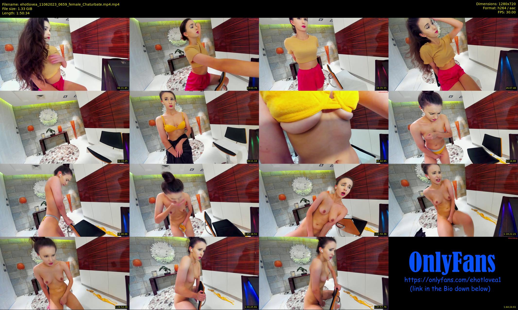 ehotlovea — 111 minute Chaturbate female cam show recording, 720p, Jun 11, 2023