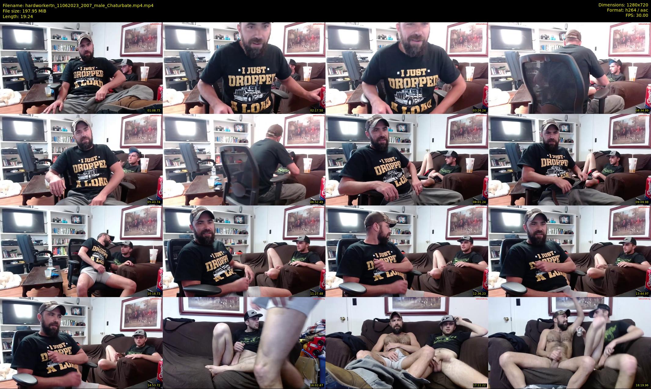hardworkertn — 20 minute Chaturbate male cam show recording, 720p, Jun 11, 2023