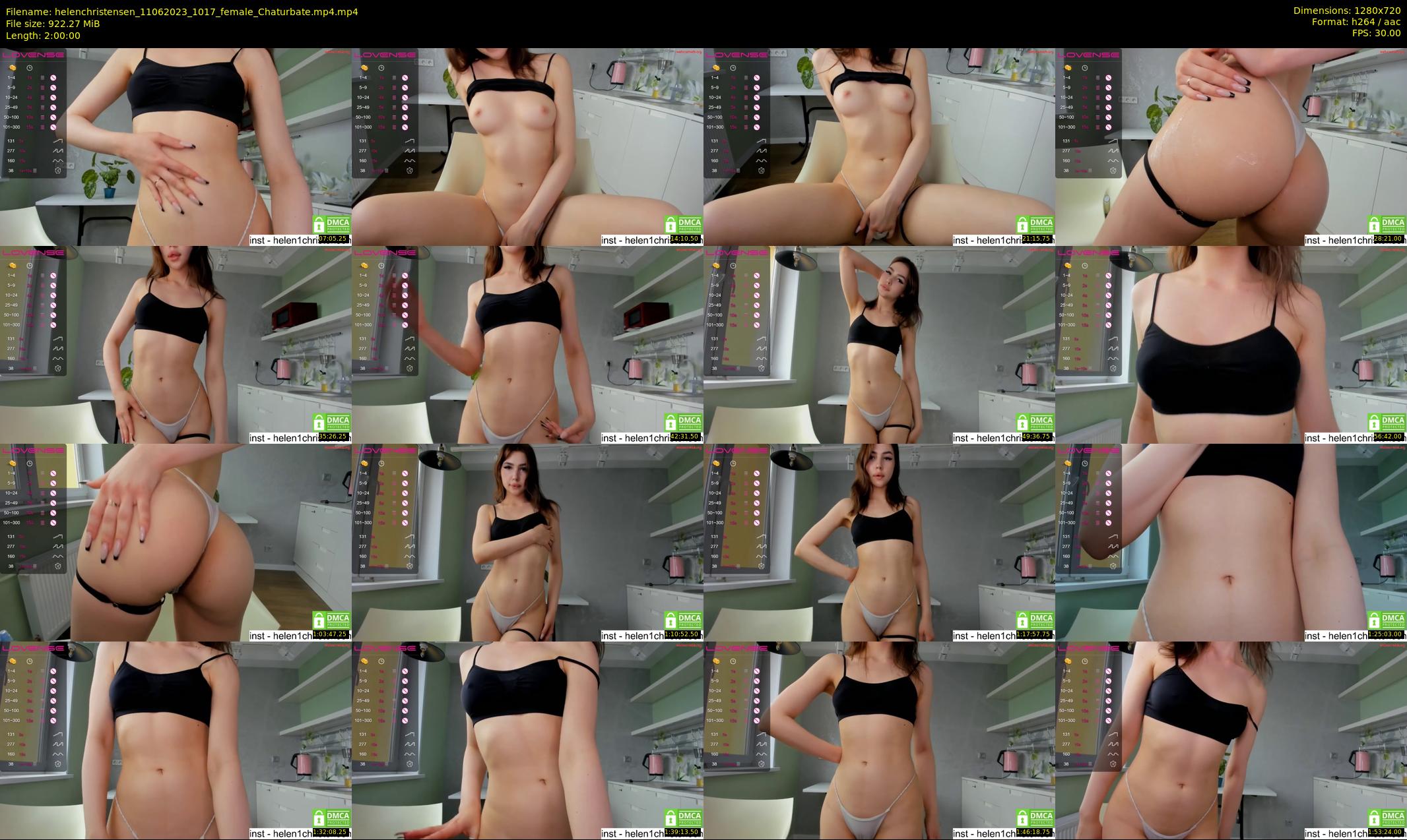 helenchristensen — 120 minute Chaturbate female cam show recording, 720p, Jun 11, 2023