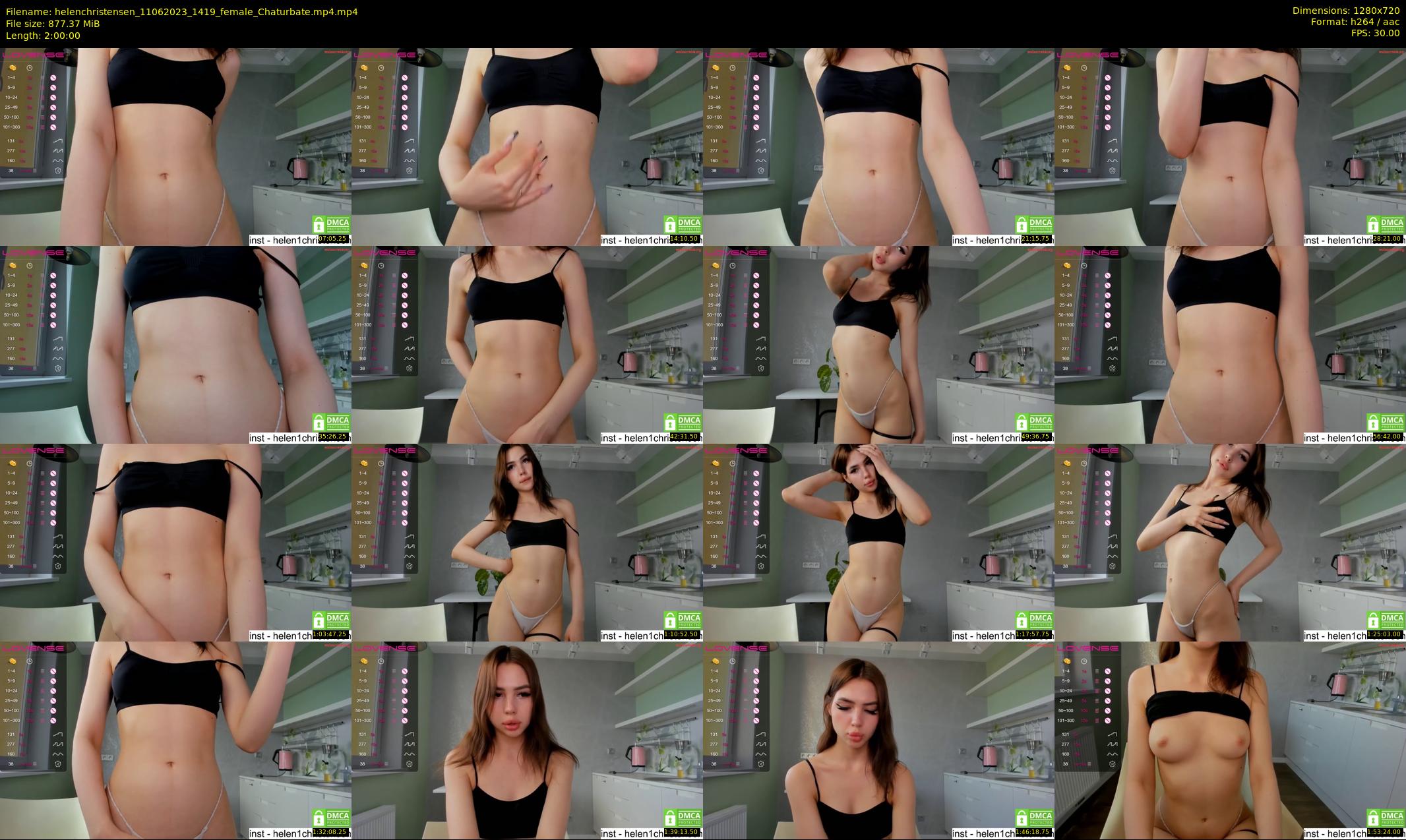 helenchristensen — 120 minute Chaturbate female cam show recording, 720p, Jun 11, 2023