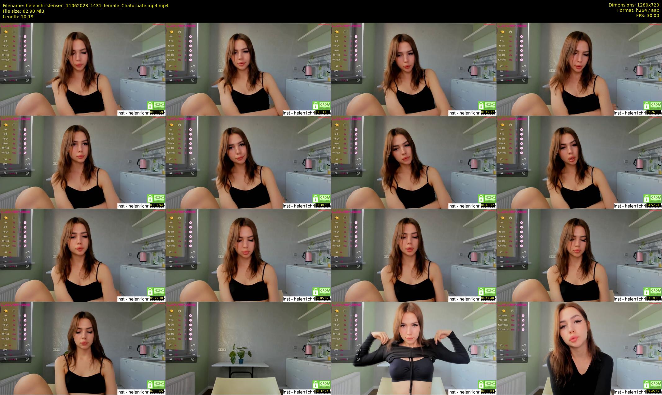 helenchristensen — 11 minute Chaturbate female cam show recording, 720p, Jun 11, 2023