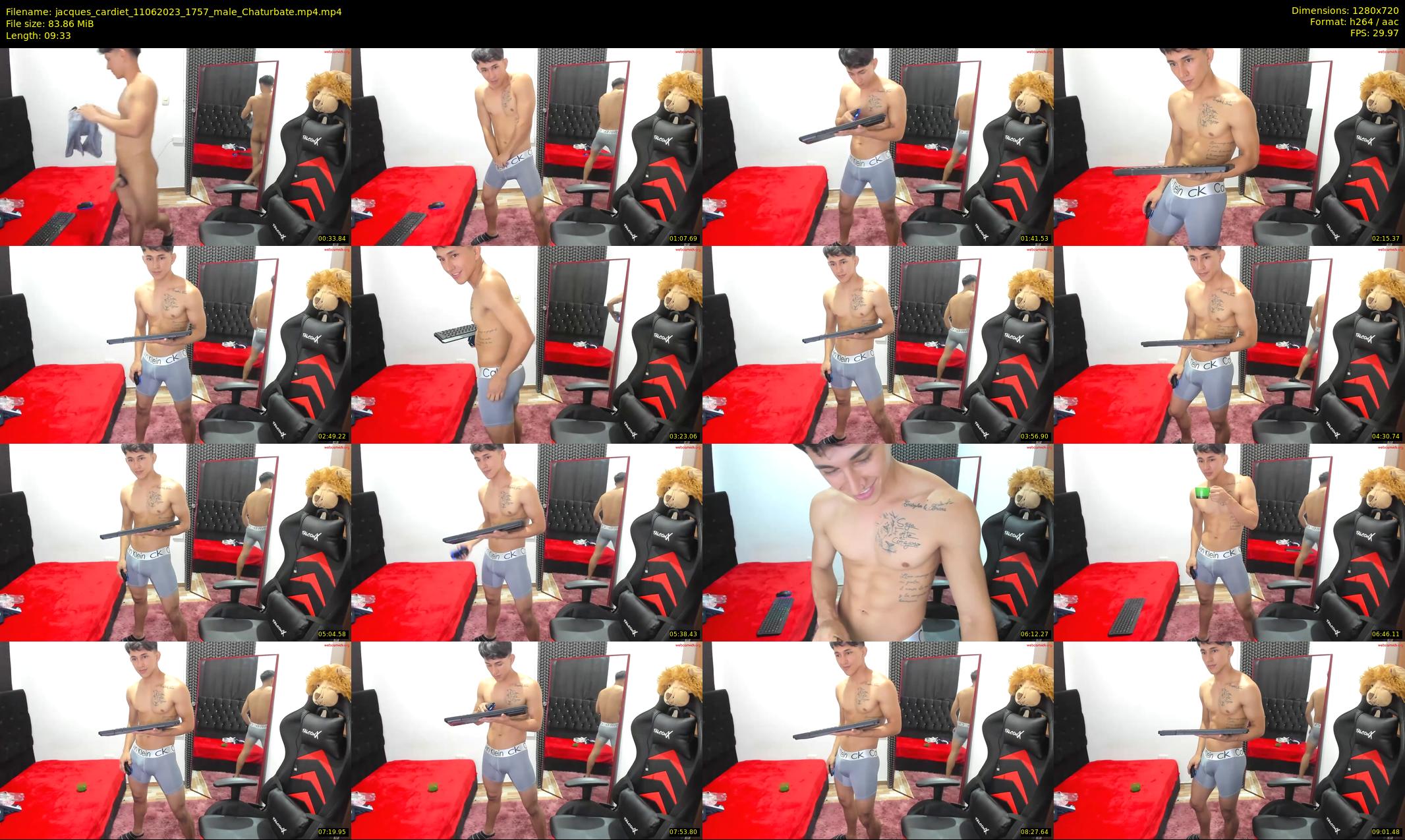 jacques_cardiet — 10 minute Chaturbate male cam show recording, 720p, Jun 11, 2023