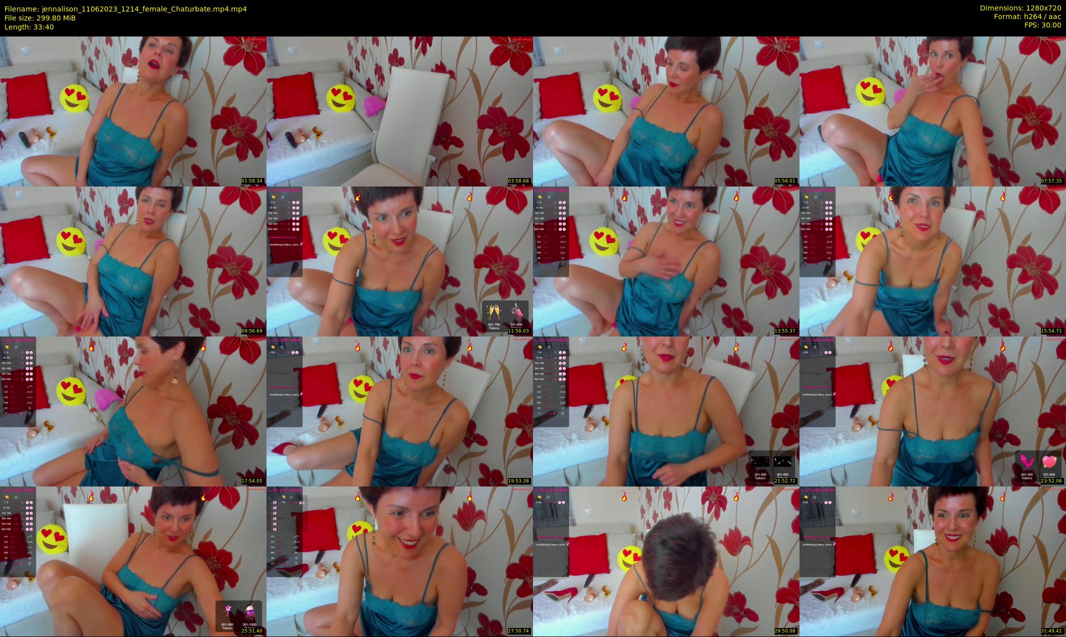 jennalison — 34 minute Chaturbate female cam show recording, 720p, Jun 11, 2023