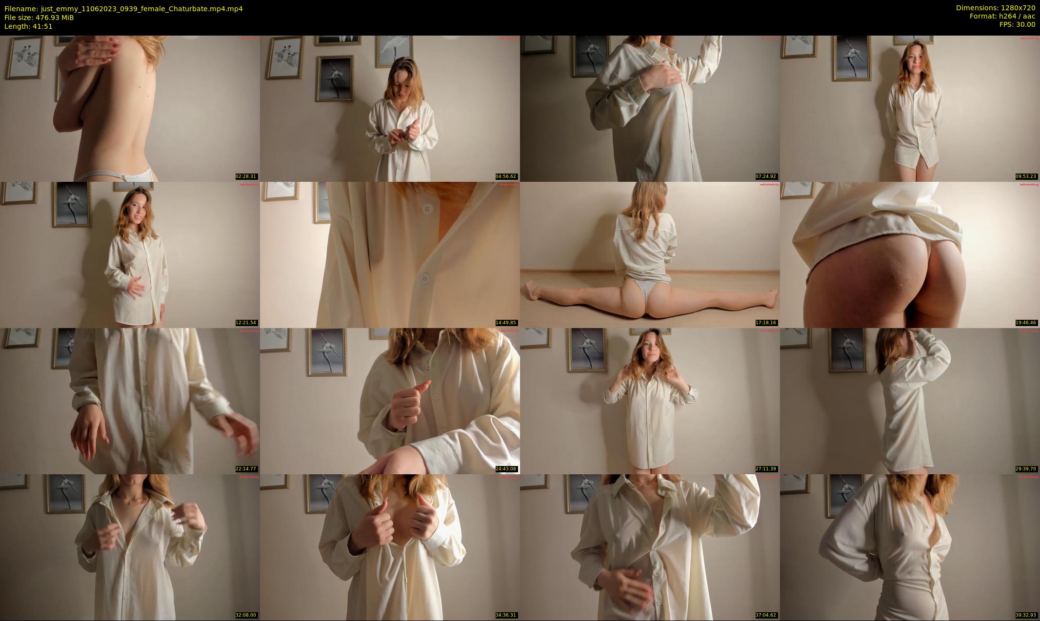 just_emmy — 42 minute Chaturbate female cam show recording, 720p, Jun 11, 2023