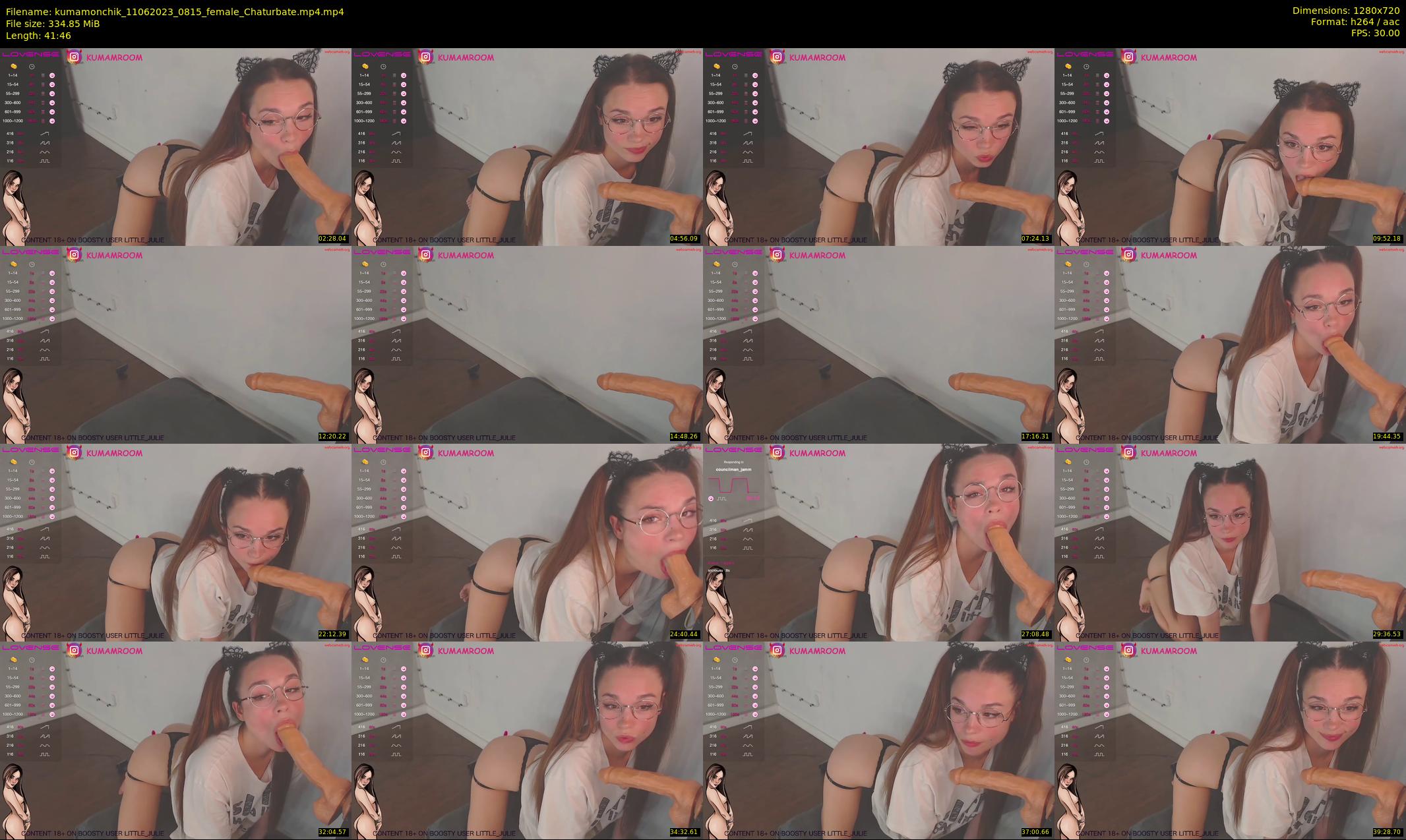 kumamonchik — 42 minute Chaturbate couple cam show recording, 720p, Jun 11, 2023