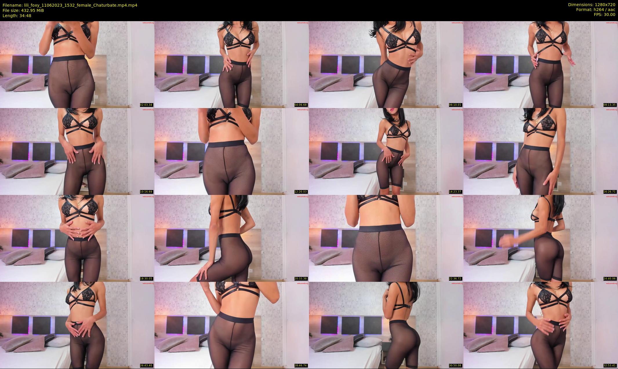 lili_foxy — 35 minute Chaturbate female cam show recording, 720p, Jun 11, 2023