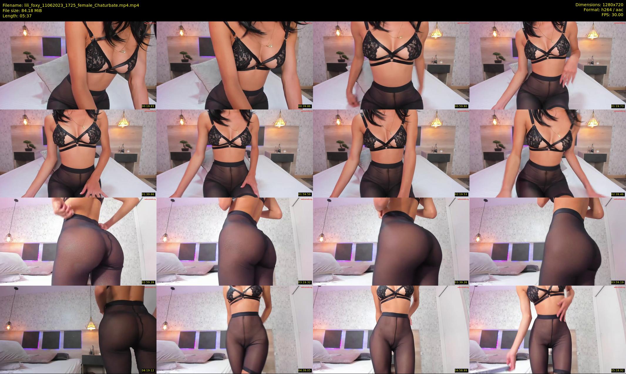 lili_foxy — 6 minute Chaturbate female cam show recording, 720p, Jun 11, 2023