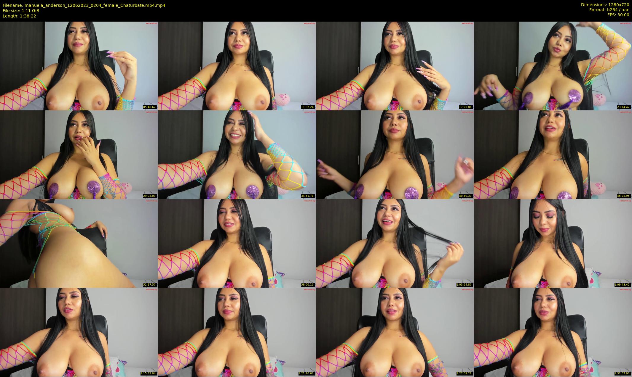 manuela_anderson — 99 minute Chaturbate female cam show recording, 720p, Jun 12, 2023
