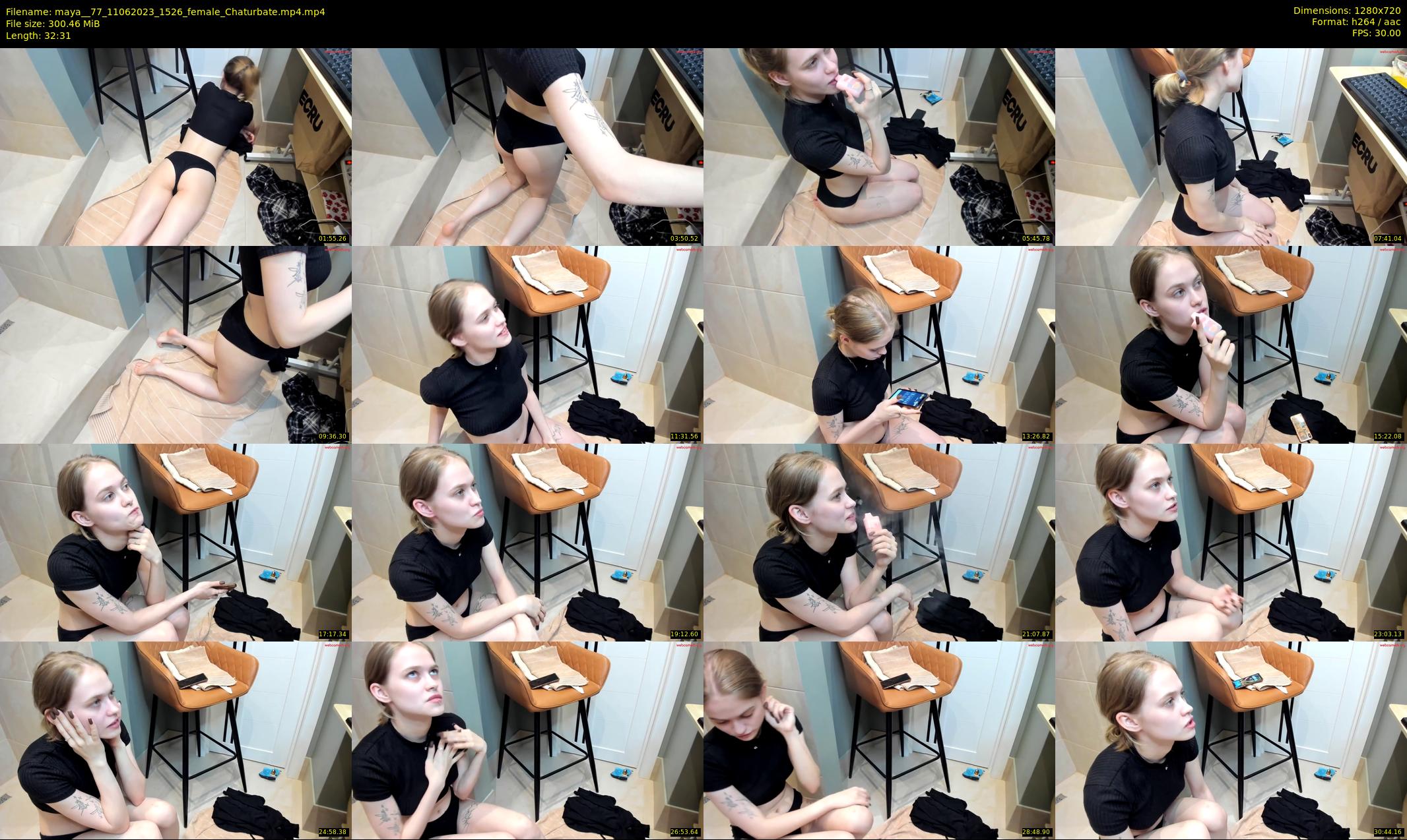 maya__77 — 33 minute Chaturbate female cam show recording, 720p, Jun 11, 2023