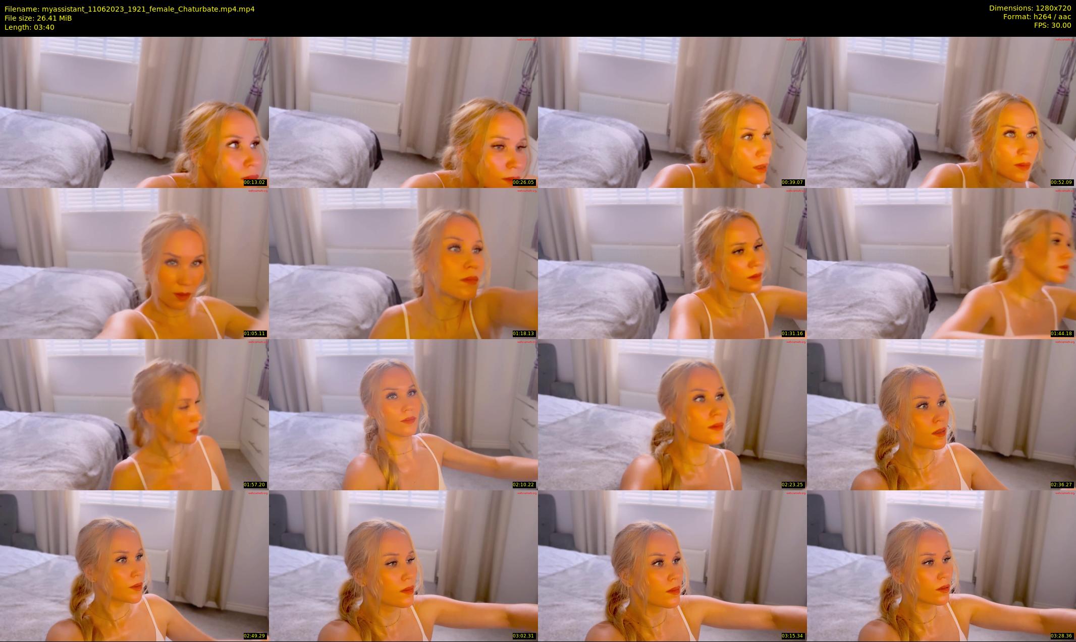 myassistant — 4 minute Chaturbate female cam show recording, 720p, Jun 11, 2023