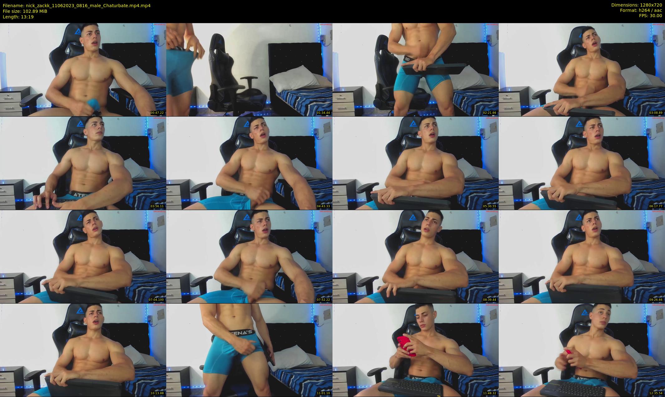 nick_zackk — 14 minute Chaturbate male cam show recording, 720p, Jun 11, 2023