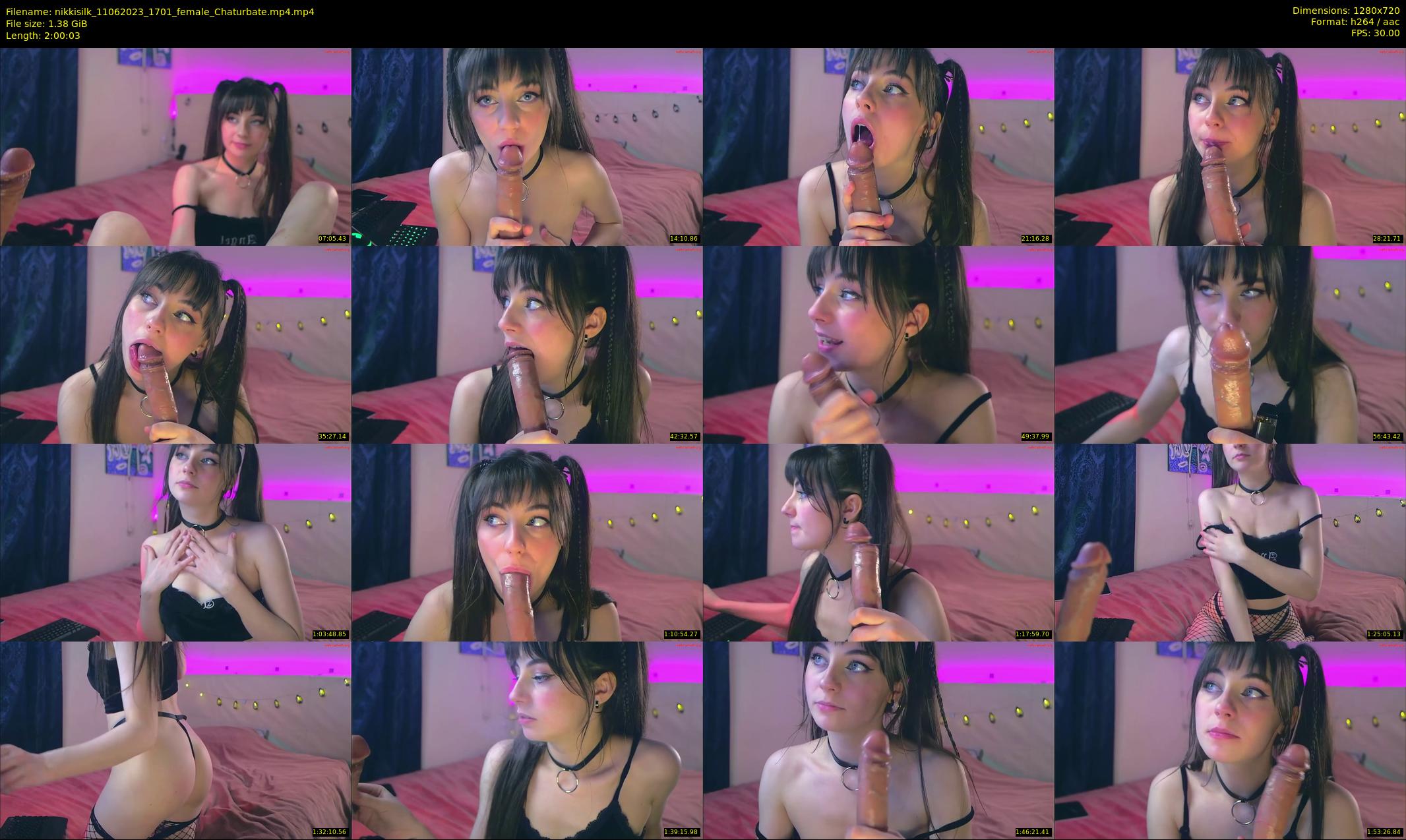 nikkisilk — 121 minute Chaturbate female cam show recording, 720p, Jun 11, 2023
