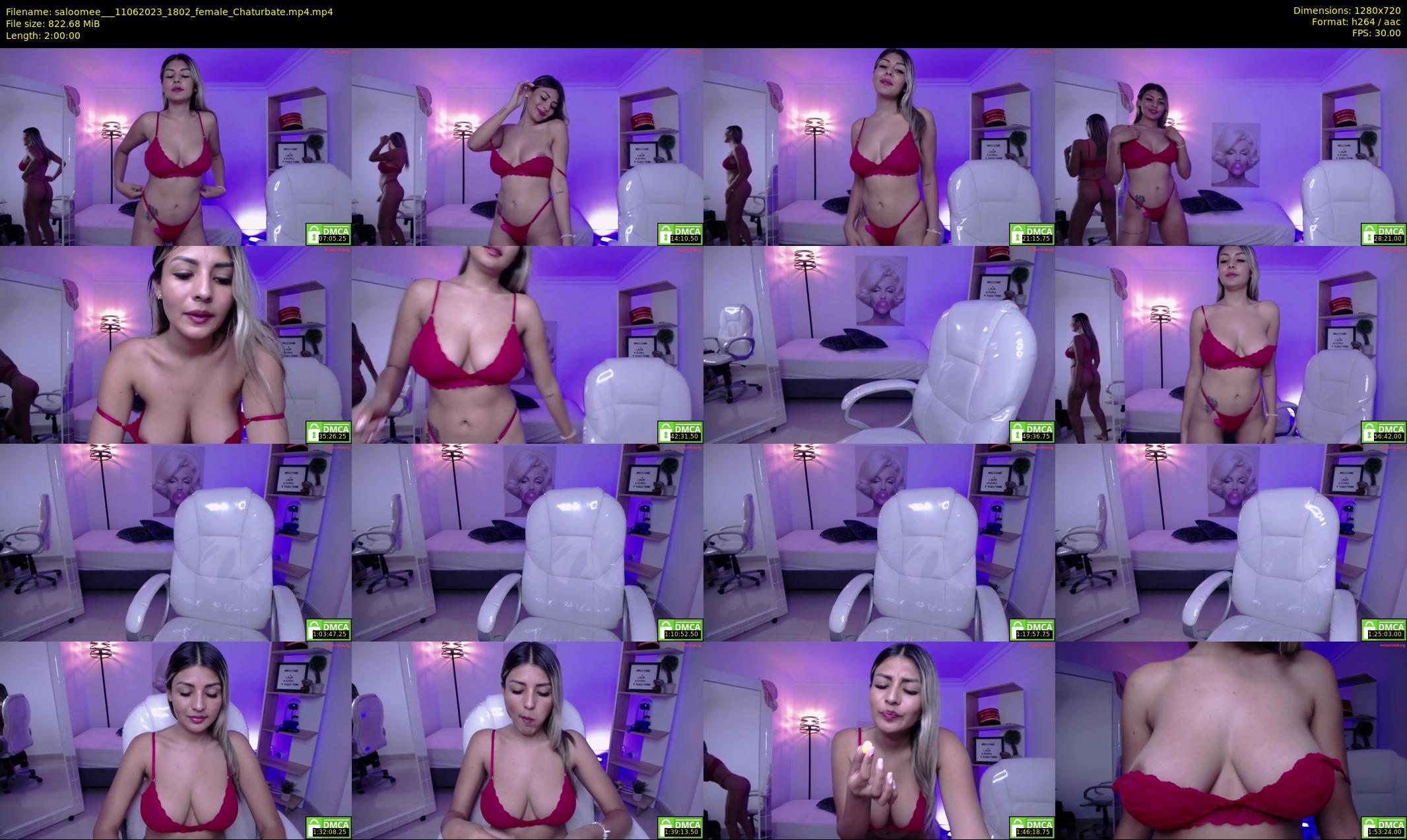 saloomee__ — 120 minute Chaturbate female cam show recording, 720p, Jun 11, 2023