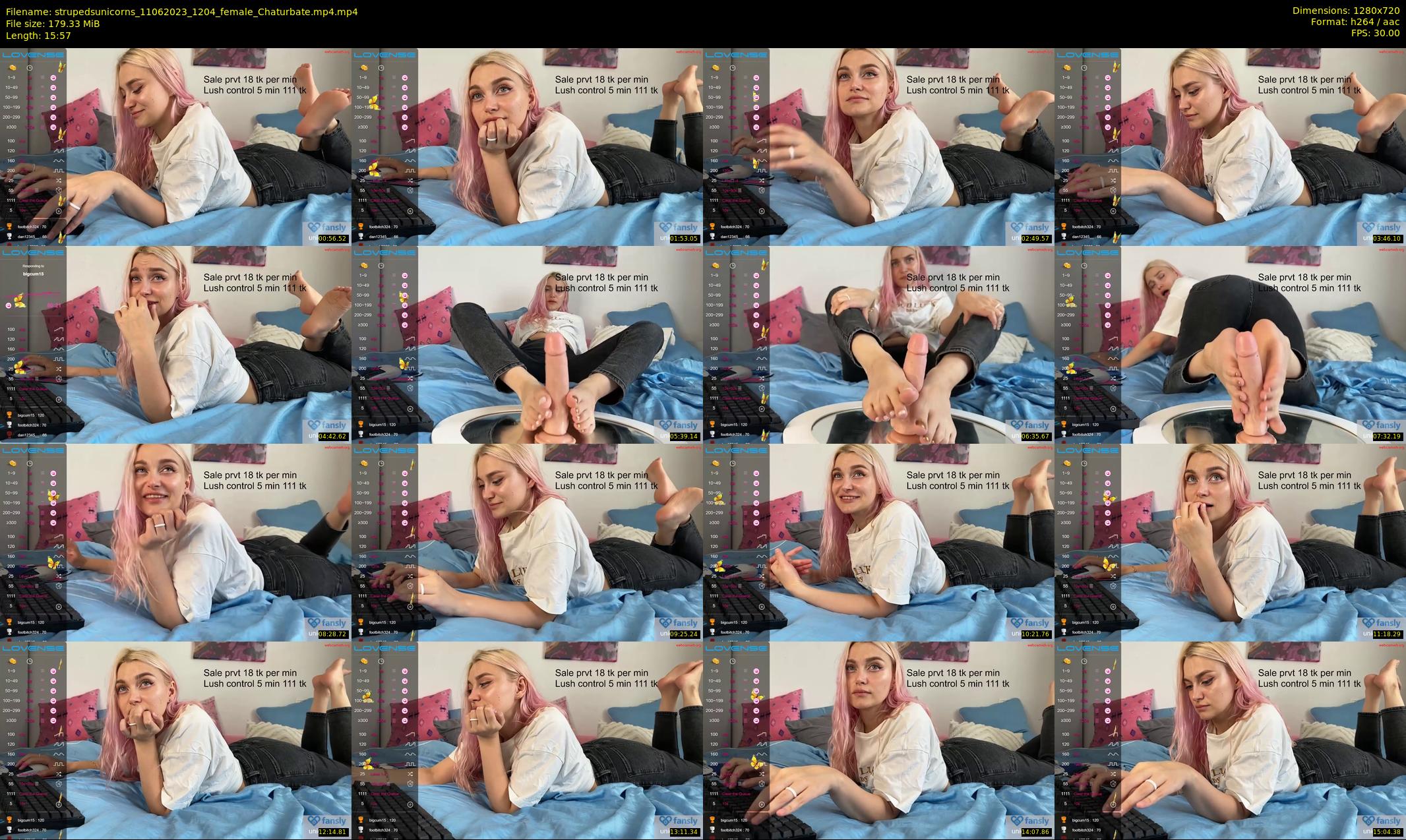 strupedsunicorns — 16 minute Chaturbate couple cam show recording, 720p, Jun 11, 2023