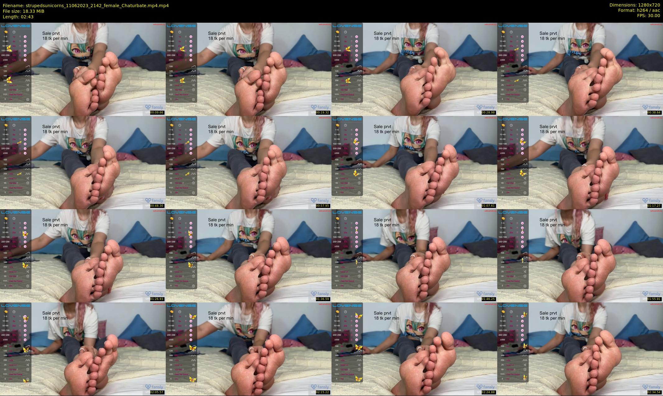 strupedsunicorns — 3 minute Chaturbate couple cam show recording, 720p, Jun 11, 2023