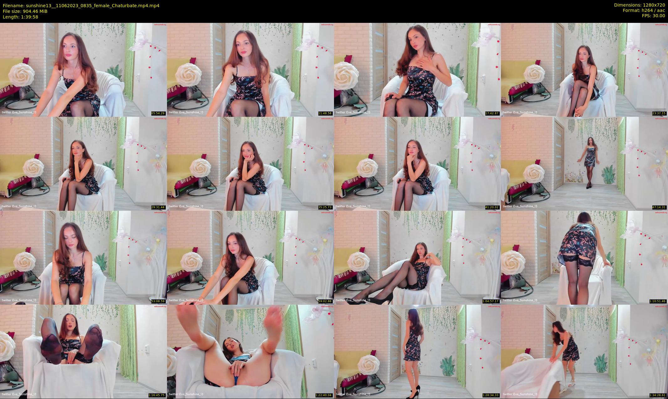 sunshine13_ — 100 minute Chaturbate female cam show recording, 720p, Jun 11, 2023