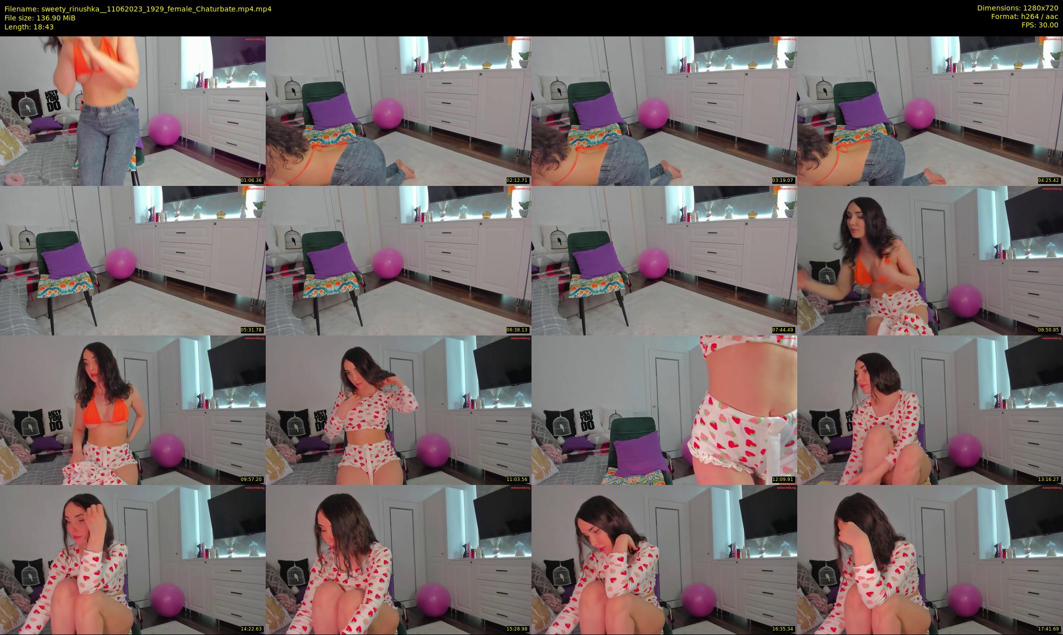 sweety_rinushka_ — 19 minute Chaturbate female cam show recording, 720p, Jun 11, 2023