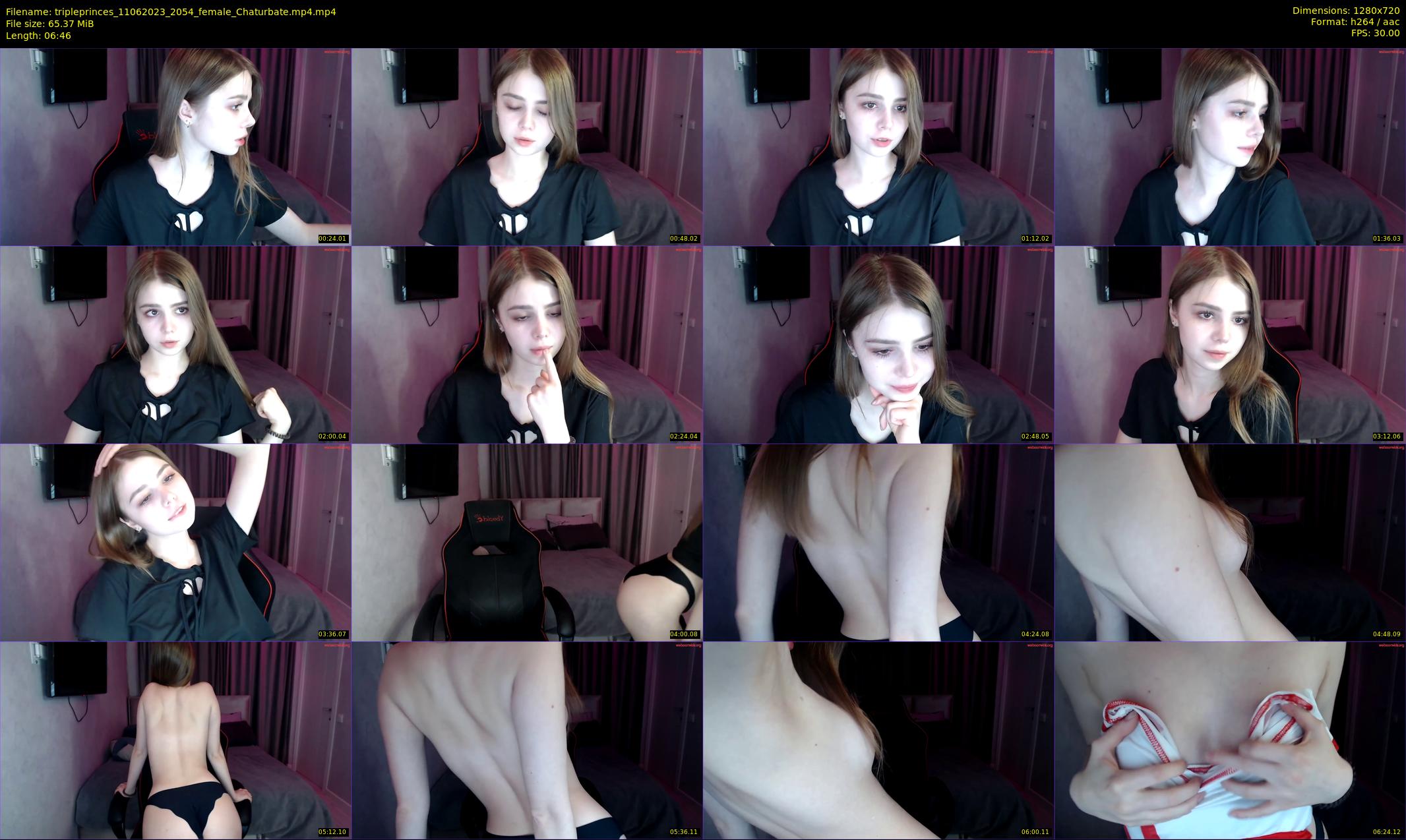 tripleprinces — 7 minute Chaturbate female cam show recording, 720p, Jun 11, 2023