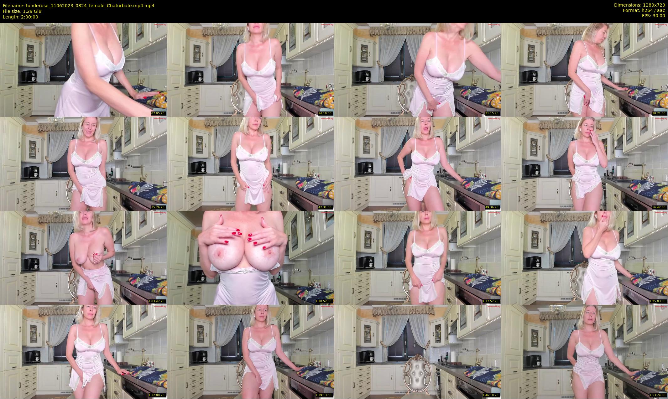 tunderose — 120 minute Chaturbate female cam show recording, 720p, Jun 11, 2023