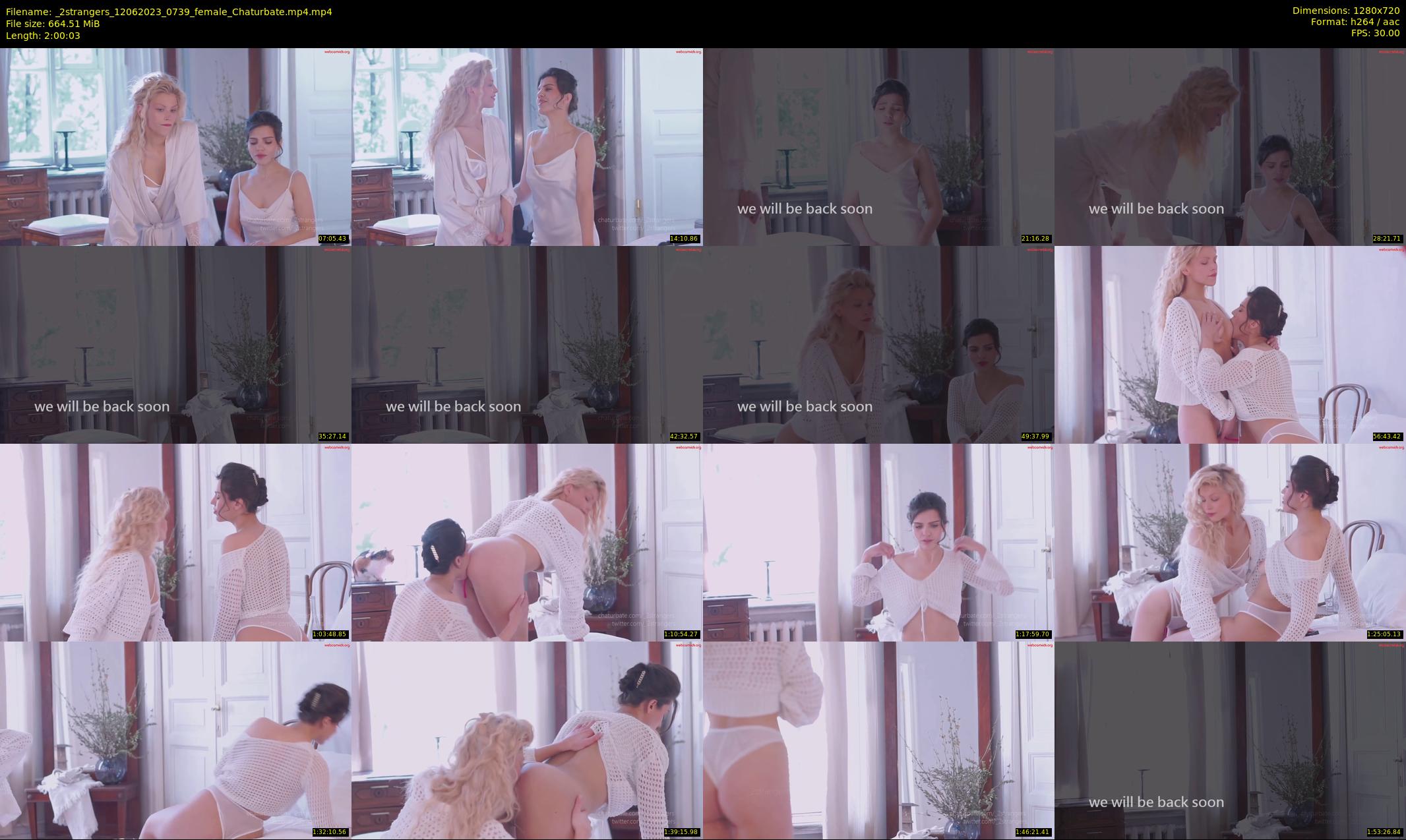 _2strangers — 121 minute Chaturbate couple cam show recording, 720p, Jun 12, 2023