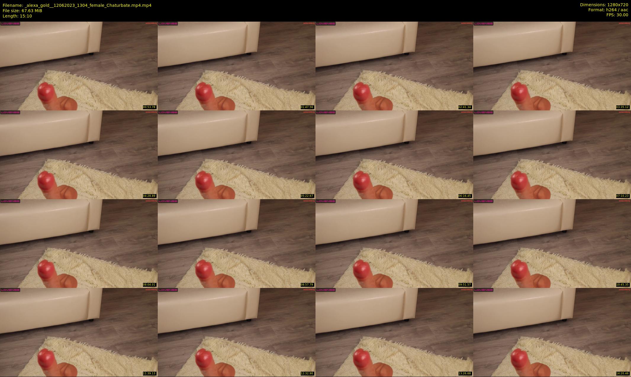 _alexa_gold_ — 16 minute Chaturbate female cam show recording, 720p, Jun 12, 2023