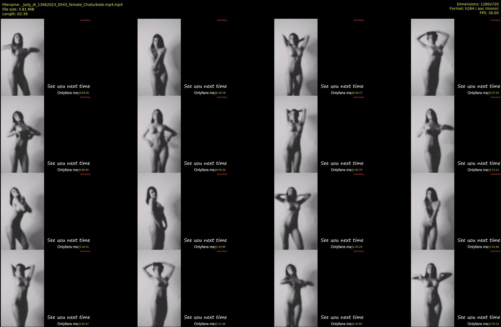 _lady_di — 3 minute Chaturbate female cam show recording, 720p, Jun 13, 2023