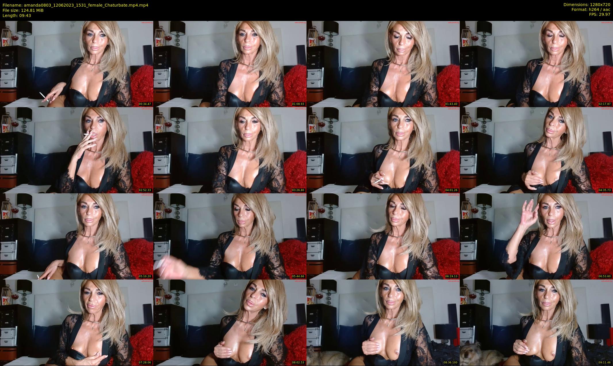 amanda0803 — 10 minute Chaturbate female cam show recording, 720p, Jun 12, 2023