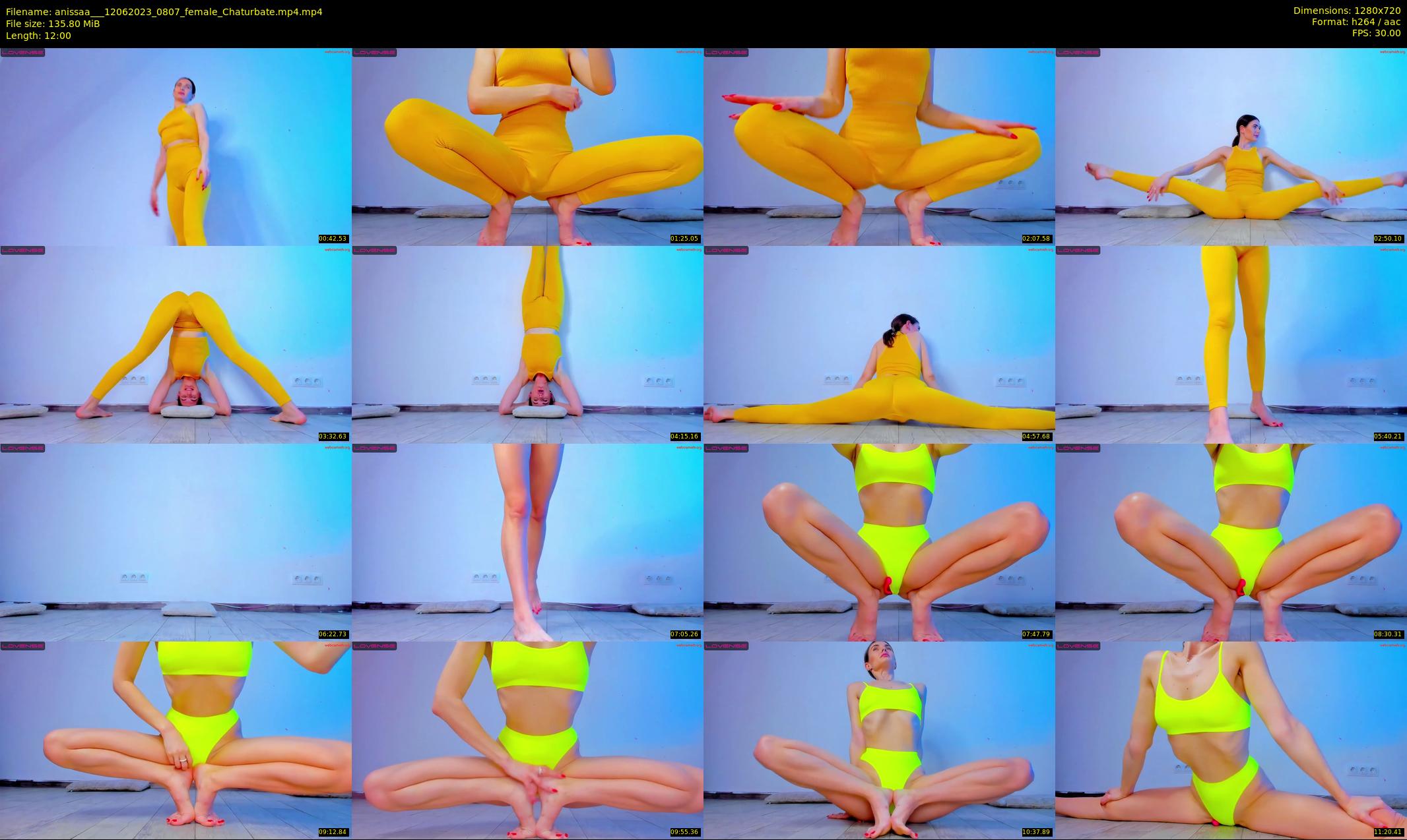 anissaa__ — 12 minute Chaturbate female cam show recording, 720p, Jun 12, 2023