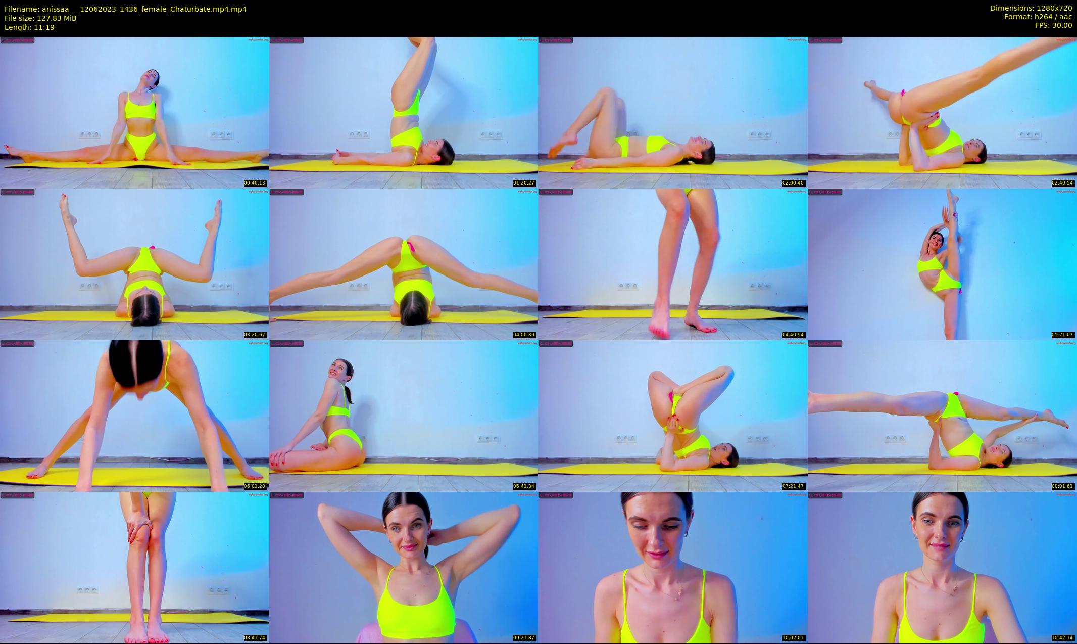 anissaa__ — 12 minute Chaturbate female cam show recording, 720p, Jun 12, 2023