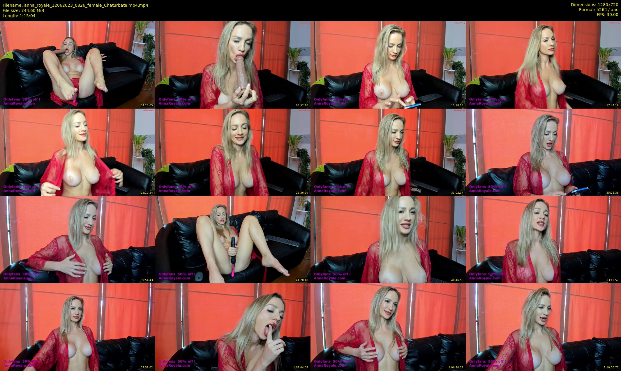 anna_royale — 76 minute Chaturbate female cam show recording, 720p, Jun 12, 2023