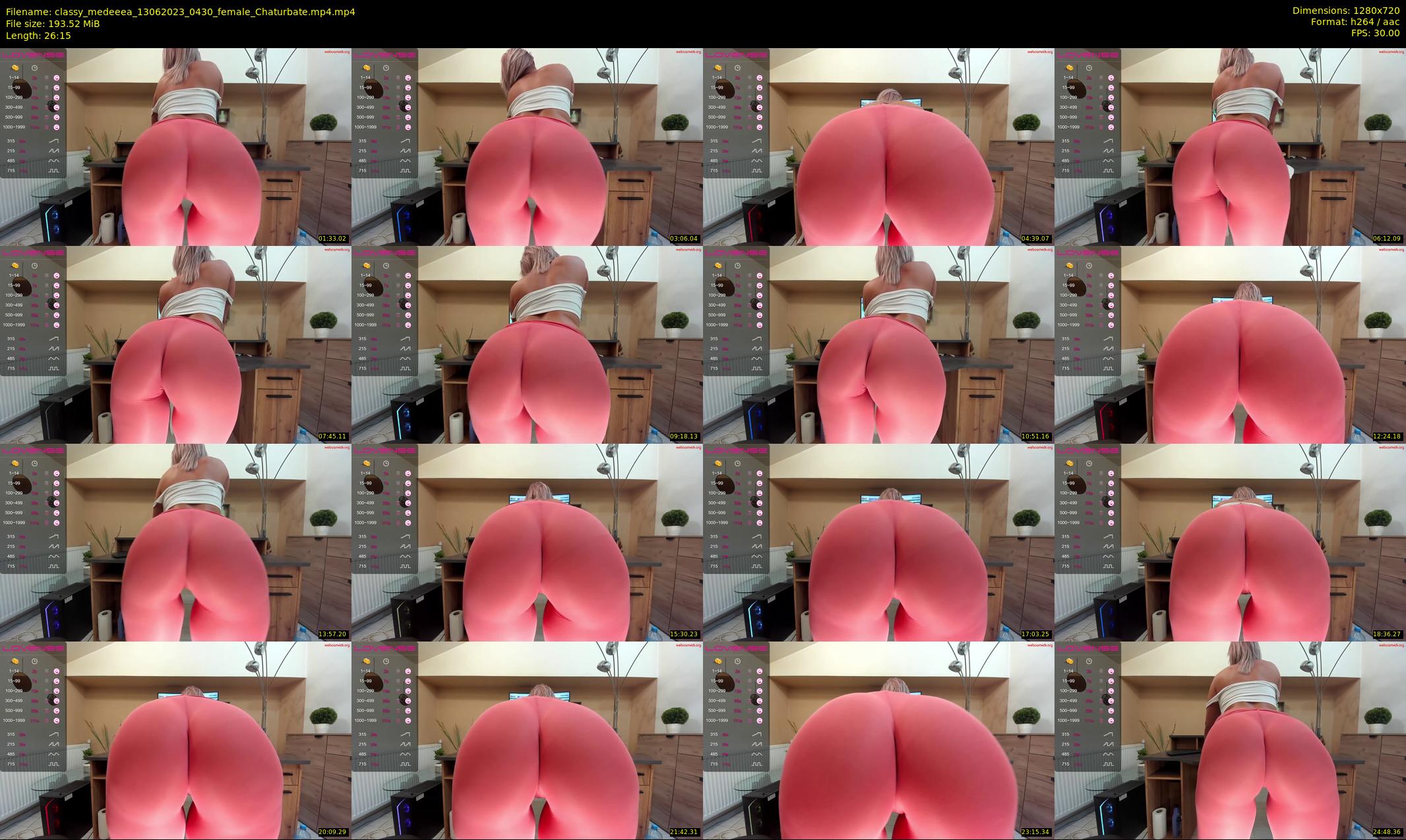 classy_medeeea — 27 minute Chaturbate female cam show recording, 720p, Jun 13, 2023
