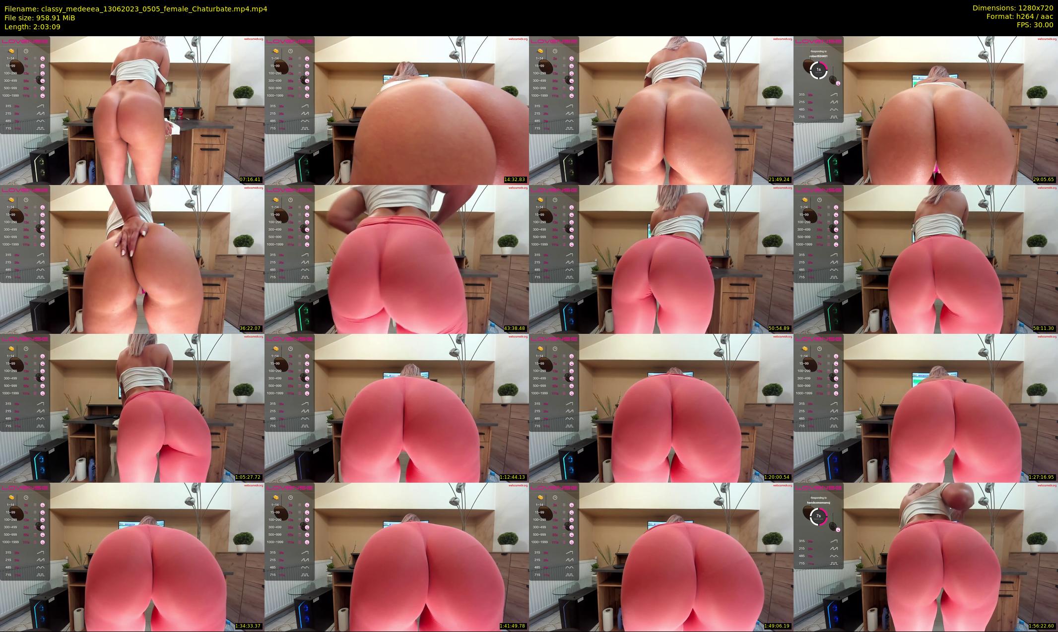 classy_medeeea — 124 minute Chaturbate female cam show recording, 720p, Jun 13, 2023