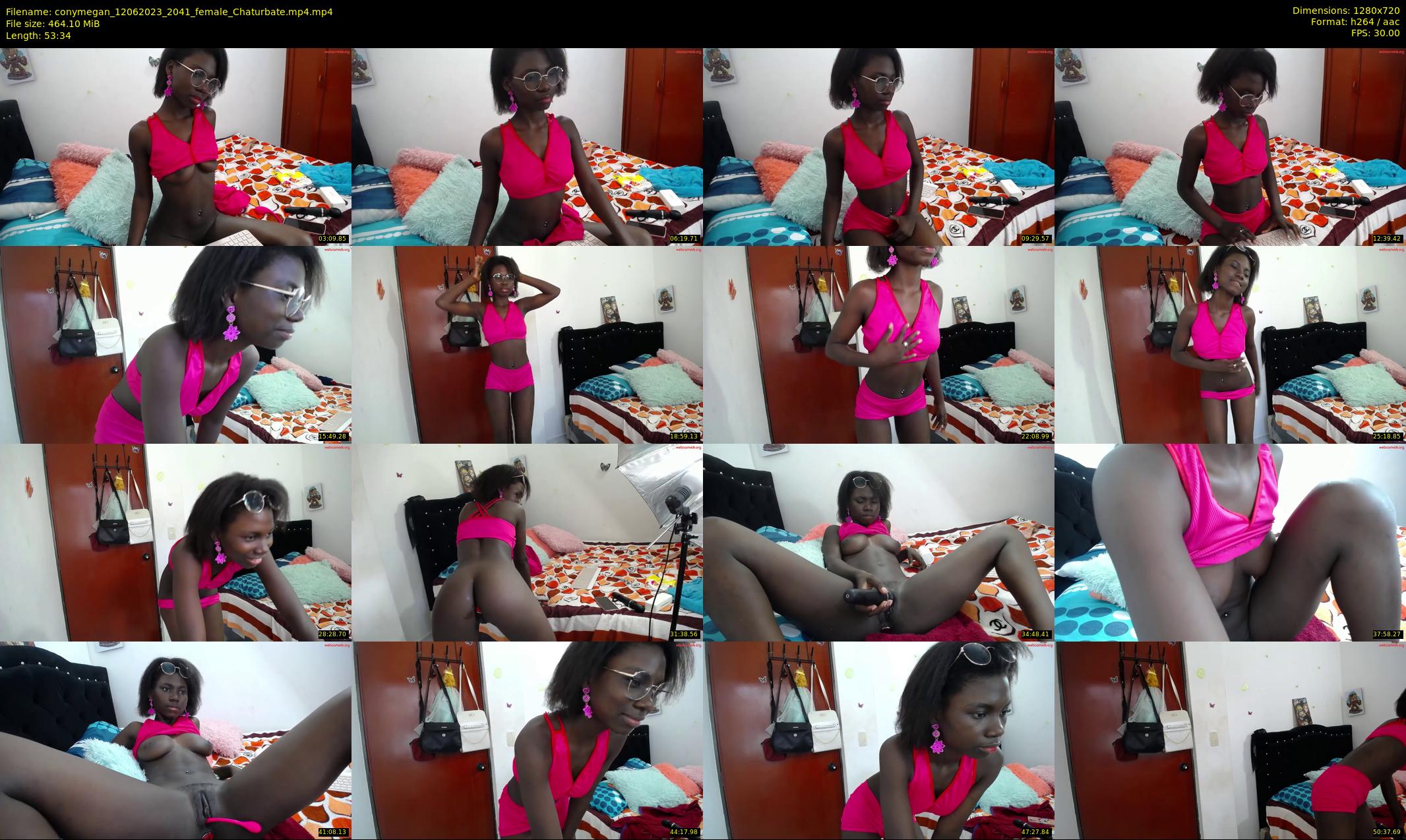 conymegan — 54 minute Chaturbate female cam show recording, 720p, Jun 12, 2023
