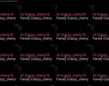 crazzy_cherry — 15 minute Chaturbate female cam show recording, 720p, Jun 12, 2023