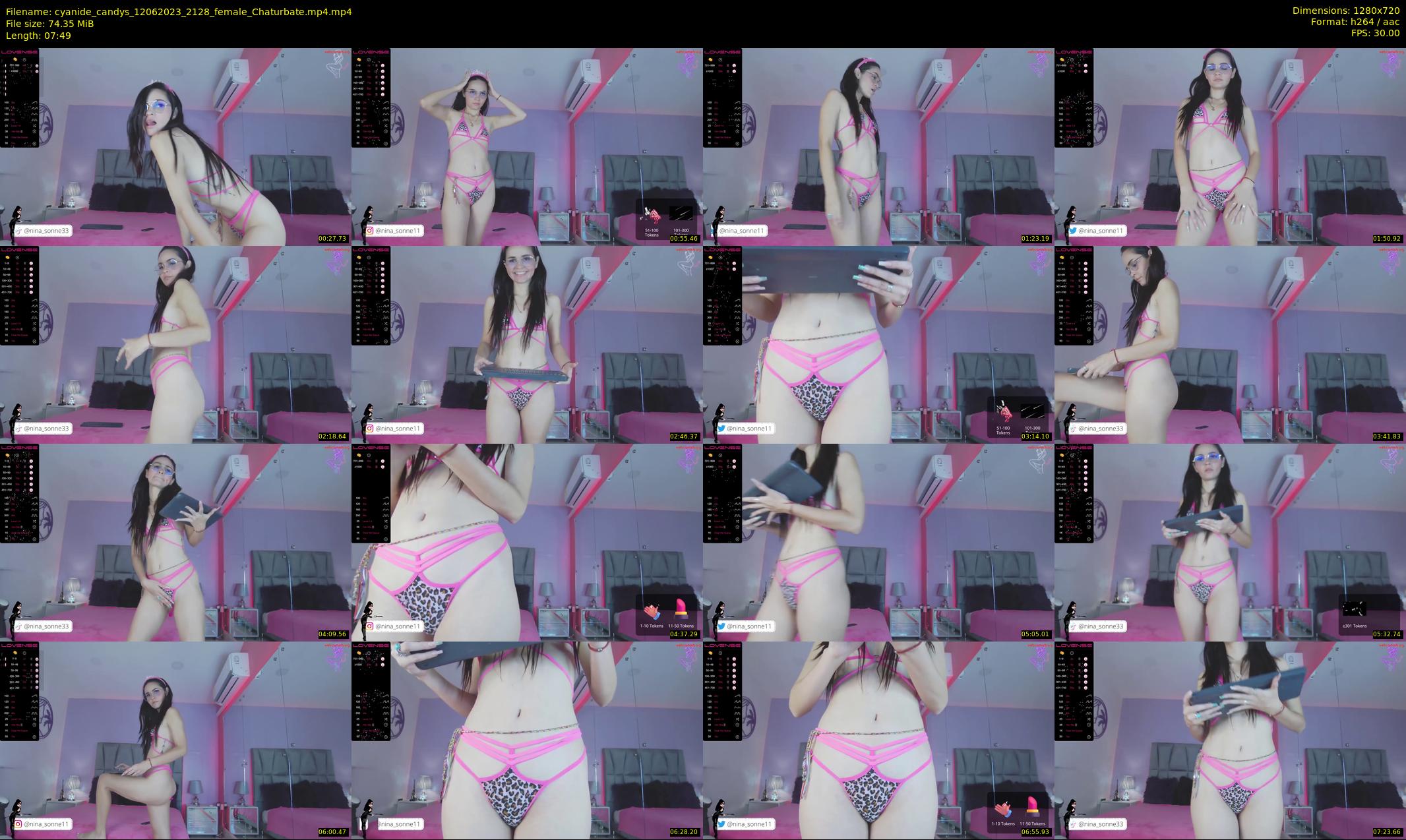 cyanide_candys — 8 minute Chaturbate female cam show recording, 720p, Jun 12, 2023