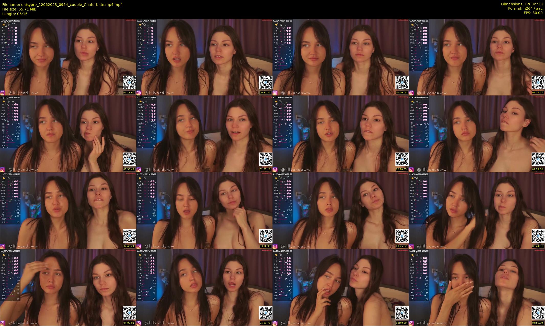daisypro — 6 minute Chaturbate couple cam show recording, 720p, Jun 12, 2023