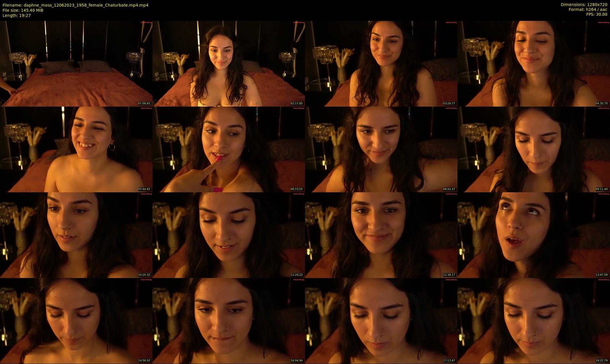 daphne_moss — 20 minute Chaturbate female cam show recording, 720p, Jun 12, 2023