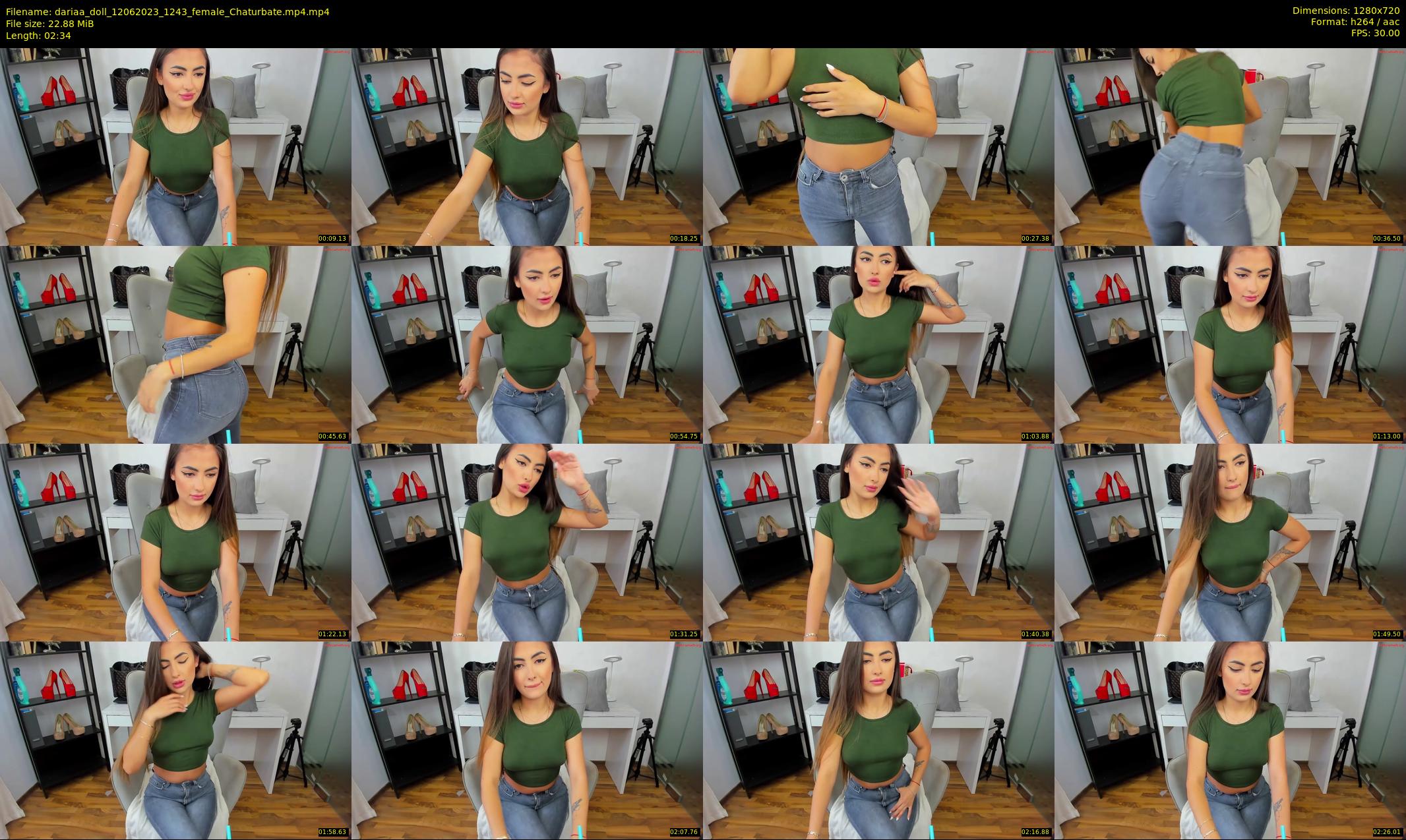 dariaa_doll — 3 minute Chaturbate female cam show recording, 720p, Jun 12, 2023