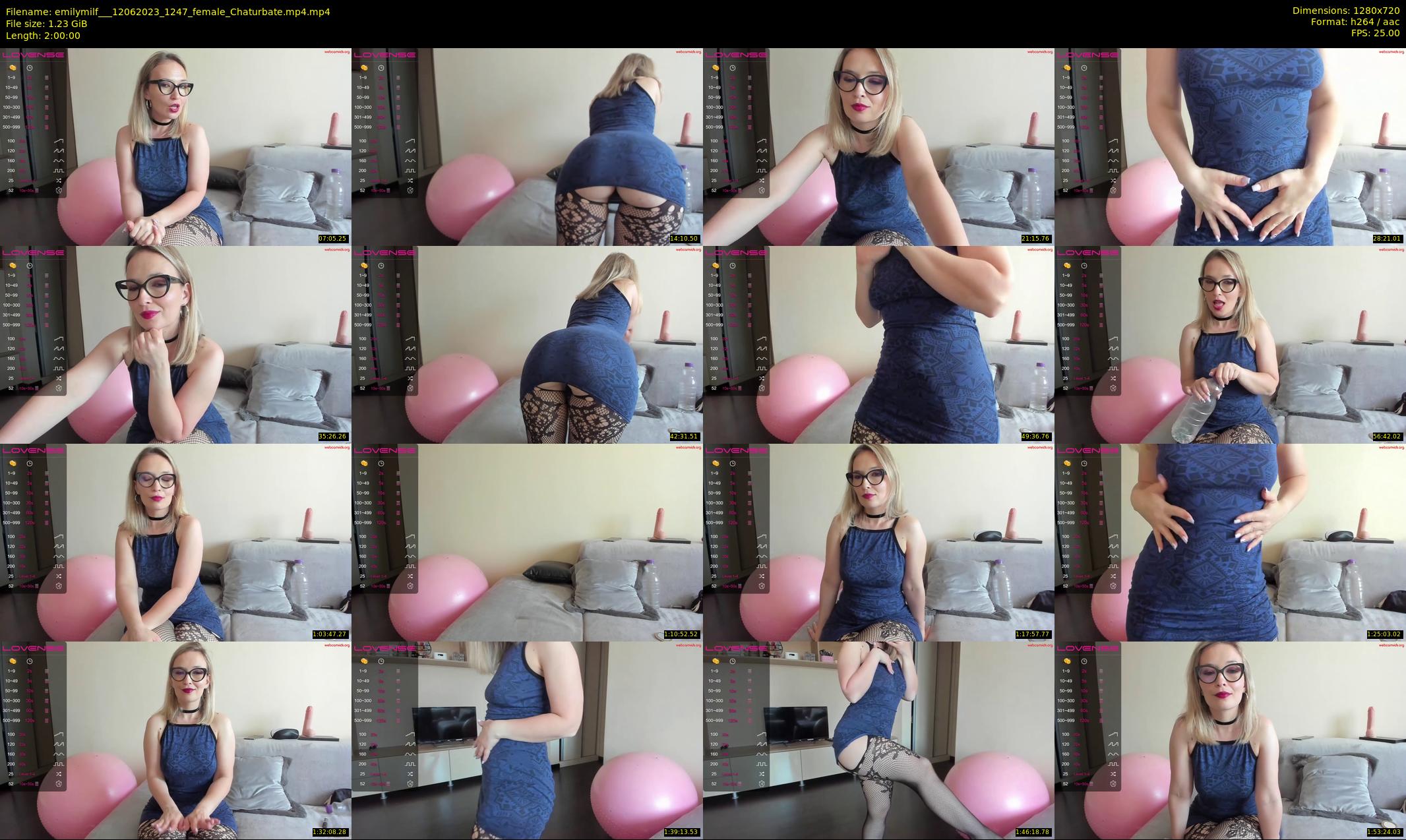 emilymilf__ — 120 minute Chaturbate female cam show recording, 720p, Jun 12, 2023